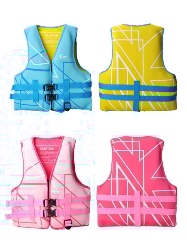 Детски спасителен жилет Yon Sub, EPE Pearl Cotton материал, плавателна подпора, без ръкави