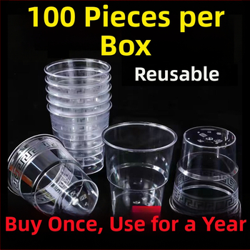 Jednokratna prozirna plastična čaša, prehrambene kvalitete, čvrsta, kristalno prozirna, za pivo i čaj