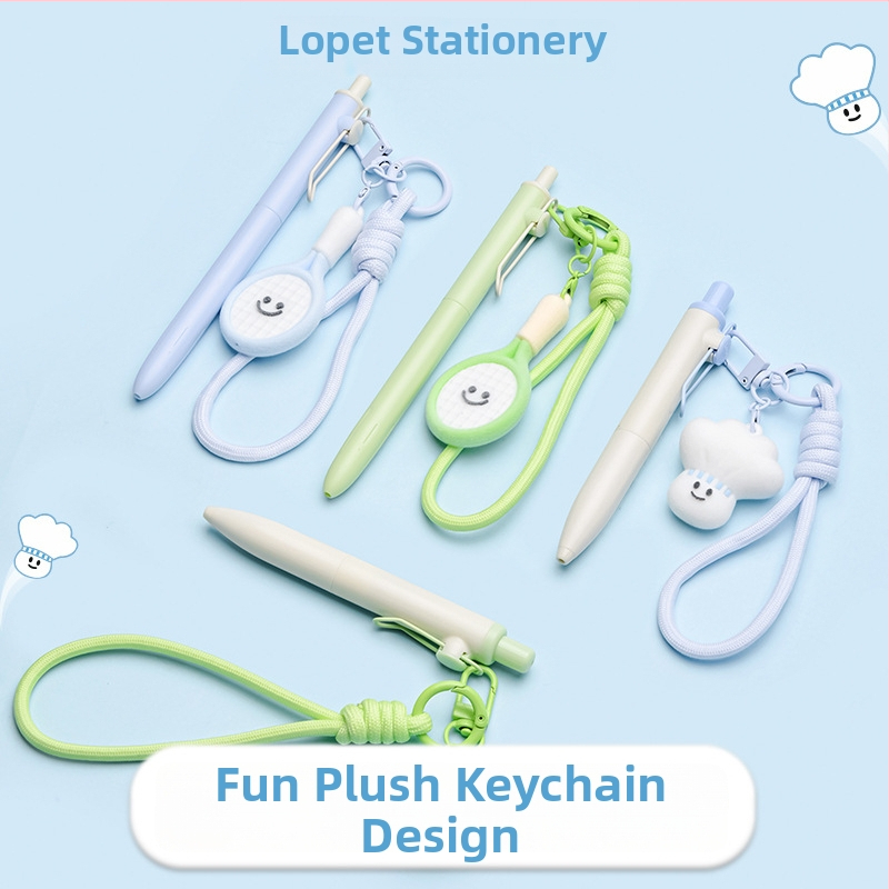 Gélové pero Lepai Didi Ball Match so ST hrotom, plastové telo, tlačidlový mechanizmus