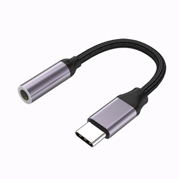 Type-C 2-u-1 adapter s 3,5 mm audio jackom i USB 3.0 OTG podrškom, kompatibilan s iPhone 15/16, Huawei, Samsung, Honor, Xiaomi, Oppo, Vivo