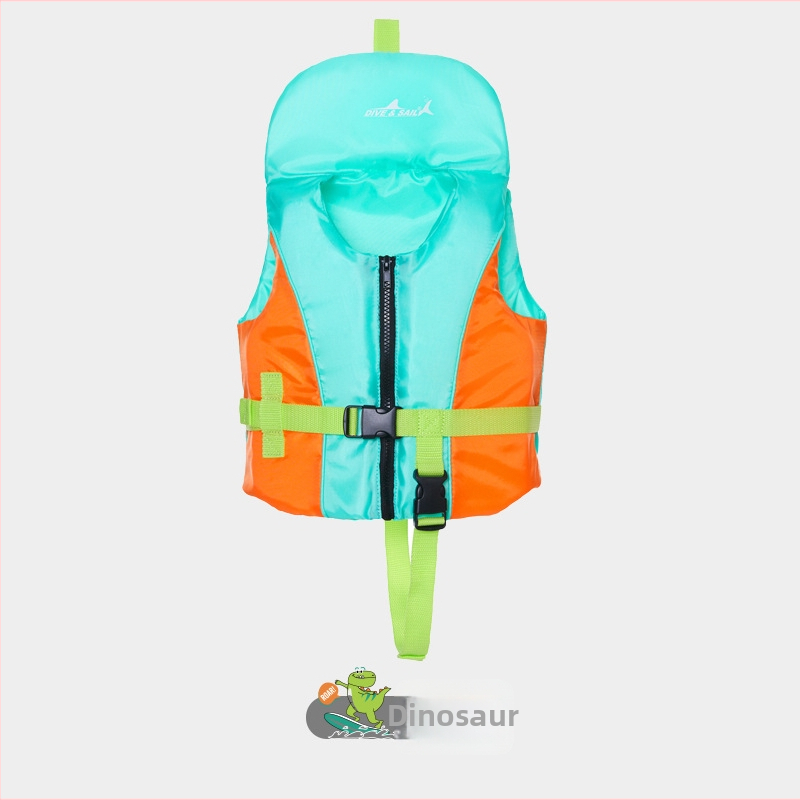 DIVESAIL Detská záchranná vesta na plávanie pre tréning, Neopren 90%, Nylon 10%, EPE plávajúca pena, licencovaná súkromná značka