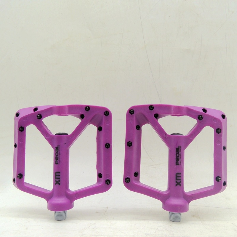 2 komada MTB pedala NL32A s ležajevima, nylon anti-slip površina, kompatibilni s planinskim, sklopivim i cestovnim biciklima