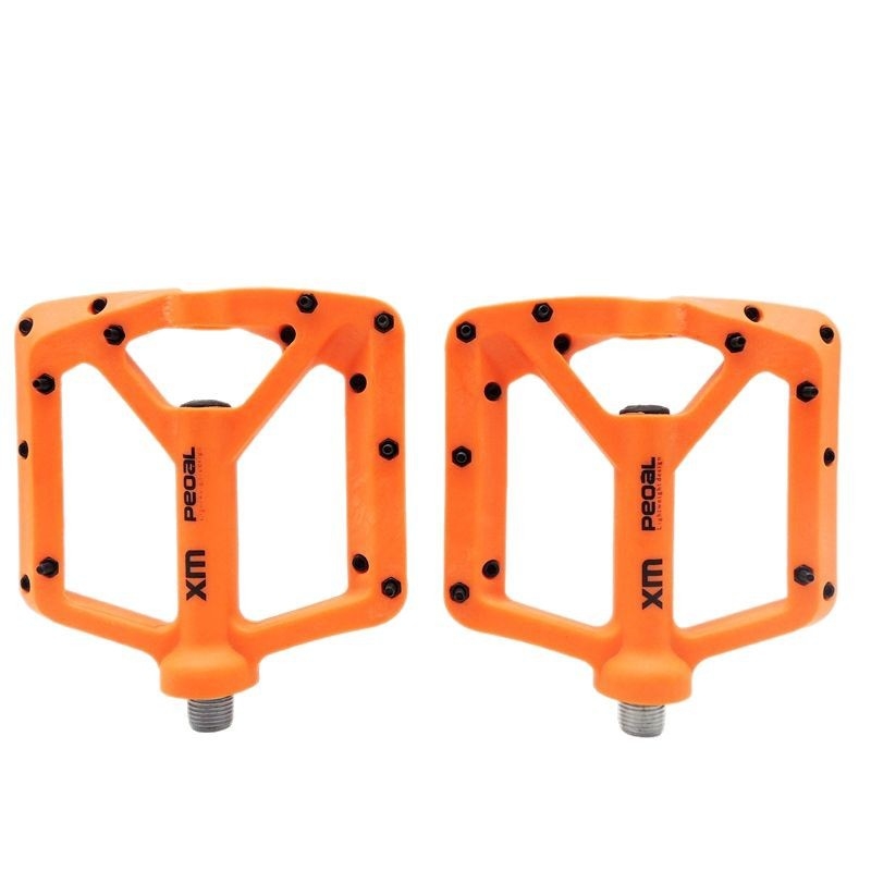 2 komada MTB pedala NL32A s ležajevima, nylon anti-slip površina, kompatibilni s planinskim, sklopivim i cestovnim biciklima