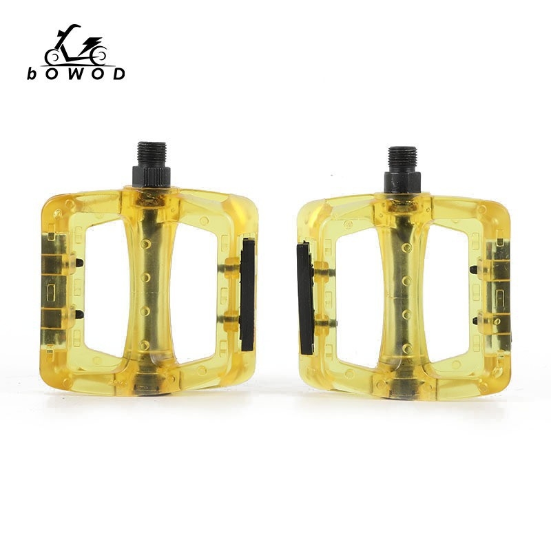 Sklopivi pedal za bicikl s prozirnim plastičnim tijelom, model PC-1, marka Standing Up, kompatibilan s biciklima, planinskim biciklima, sklopivim biciklima i cestovnim biciklima