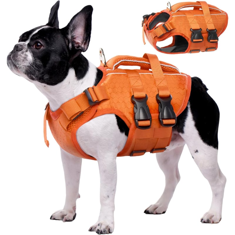 Životinjska jakna za pse za plivanje — poliester, britanski stil, prilagođena marka, odjeća za kućne ljubimce