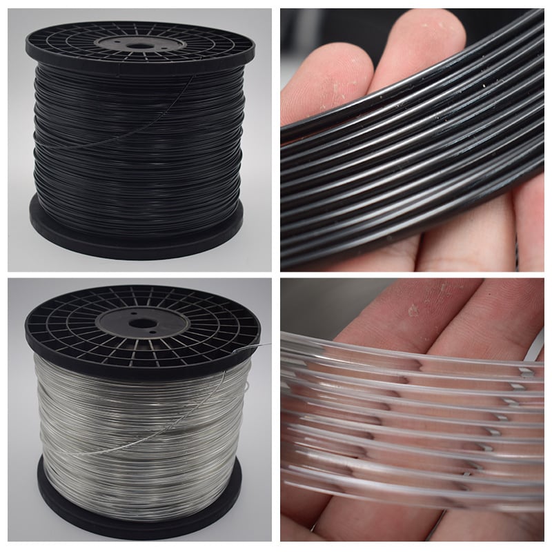 Nategnuta žica za plastenike, visokočvrsta PET žica, UV-otpornost za potporu biljaka