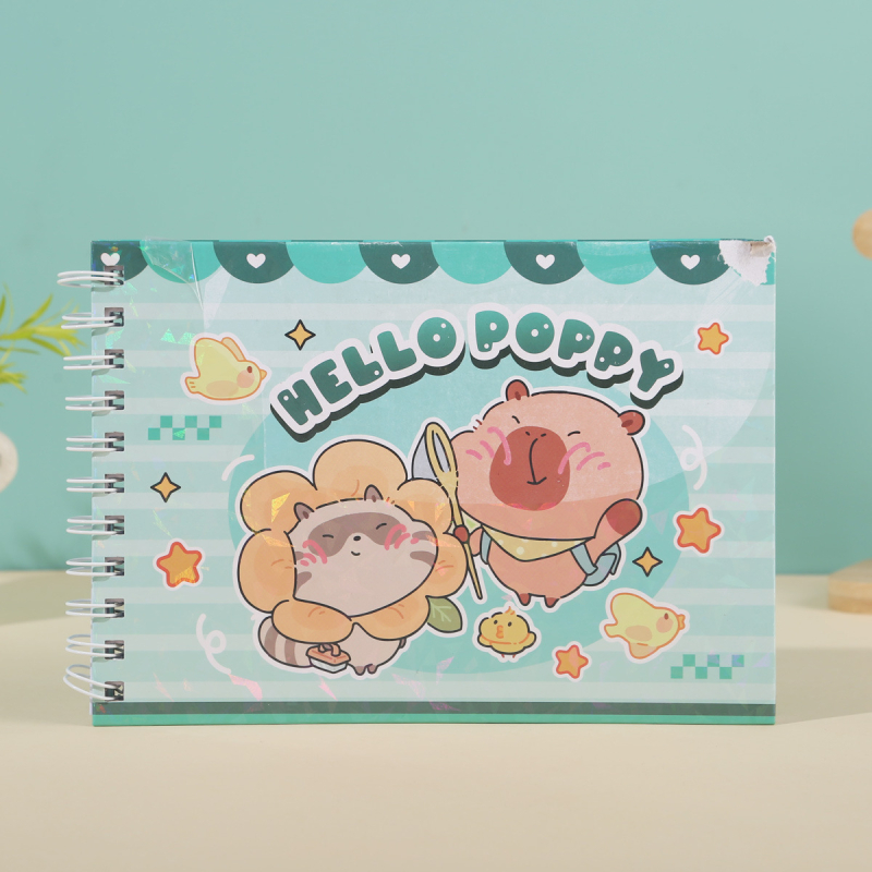 Dječja knjiga za crtanje s akvarelom i bojama, prijenosna skic-knjiga za vrtić i učenike (Brend: Nothing; Materijal: Drvo; Uvoz: Ne; IP odobrenje: Ne)