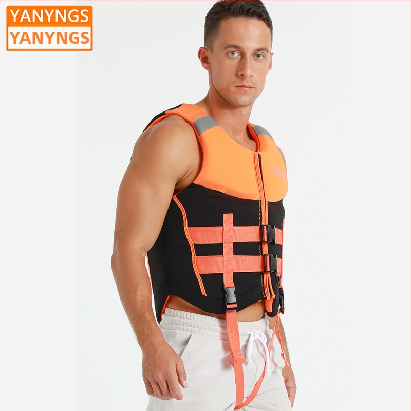 Prsluk za spašavanje za odrasle s visokom plutnošću, otporan na habanje i sudare, za ribarske brodove (Model Jsy-1020)