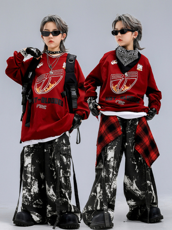 Dječje plesno/scensko odijelo - trendi cool stil, pamuk, dob 8+ godina (iznad 140 cm), jesen 2025