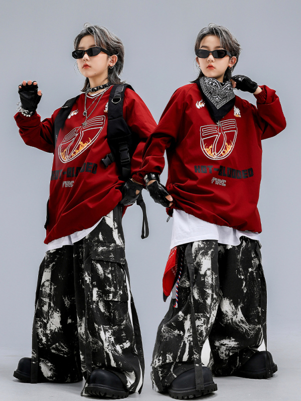 Dječje plesno/scensko odijelo - trendi cool stil, pamuk, dob 8+ godina (iznad 140 cm), jesen 2025