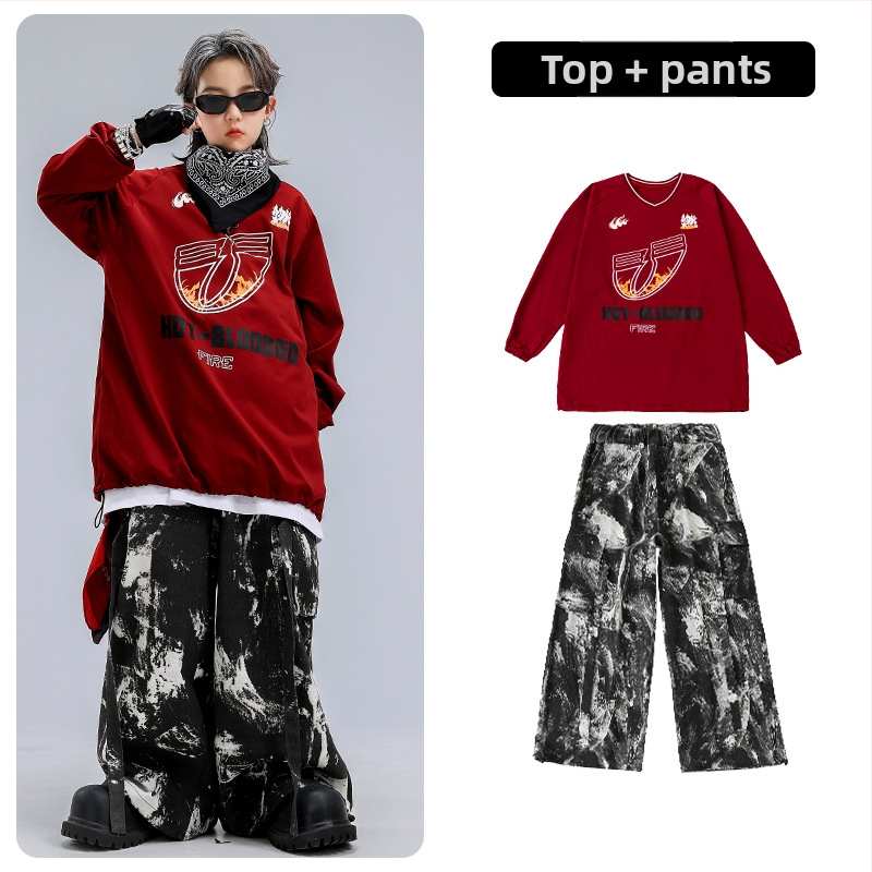 Dječje plesno/scensko odijelo - trendi cool stil, pamuk, dob 8+ godina (iznad 140 cm), jesen 2025