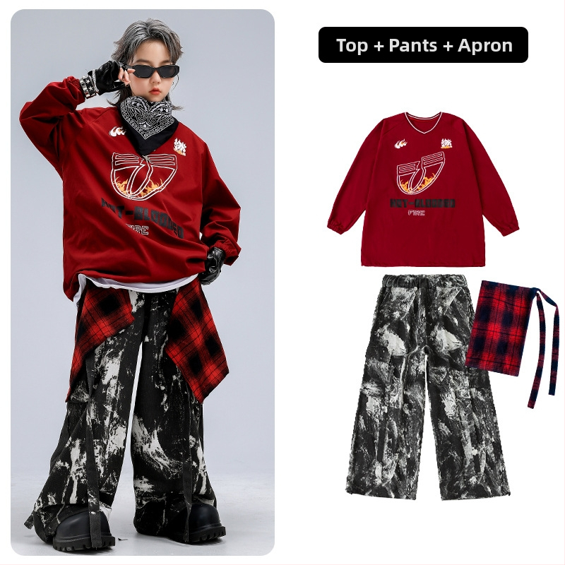 Dječje plesno/scensko odijelo - trendi cool stil, pamuk, dob 8+ godina (iznad 140 cm), jesen 2025