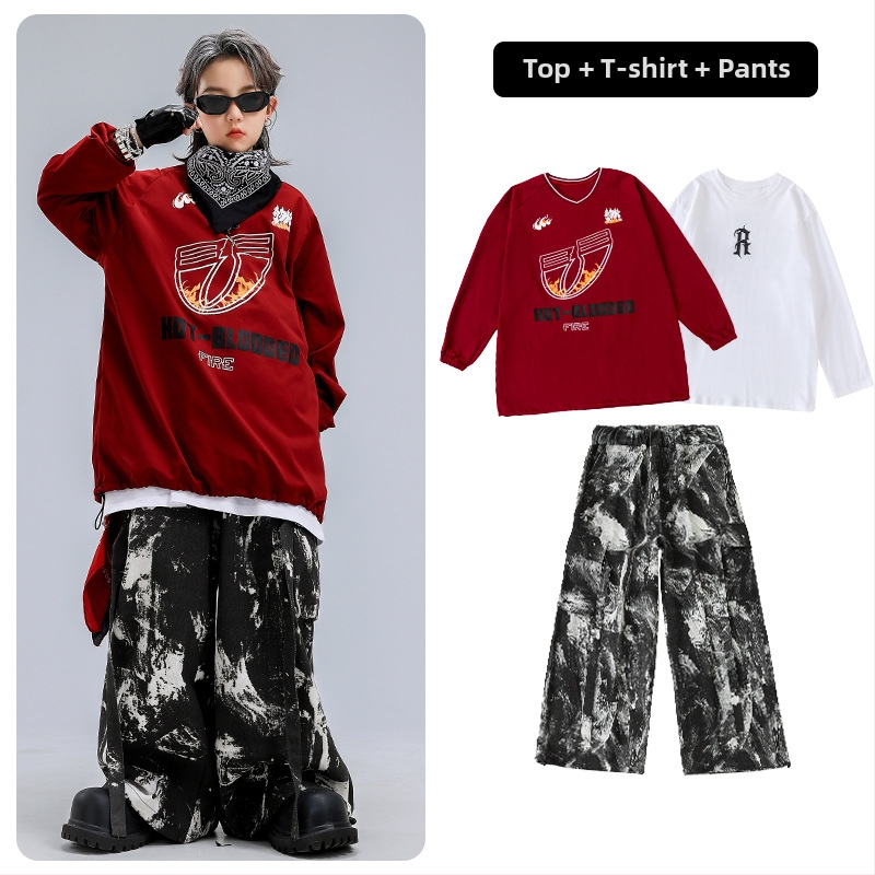 Dječje plesno/scensko odijelo - trendi cool stil, pamuk, dob 8+ godina (iznad 140 cm), jesen 2025