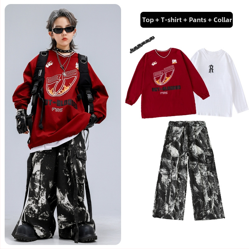 Dječje plesno/scensko odijelo - trendi cool stil, pamuk, dob 8+ godina (iznad 140 cm), jesen 2025