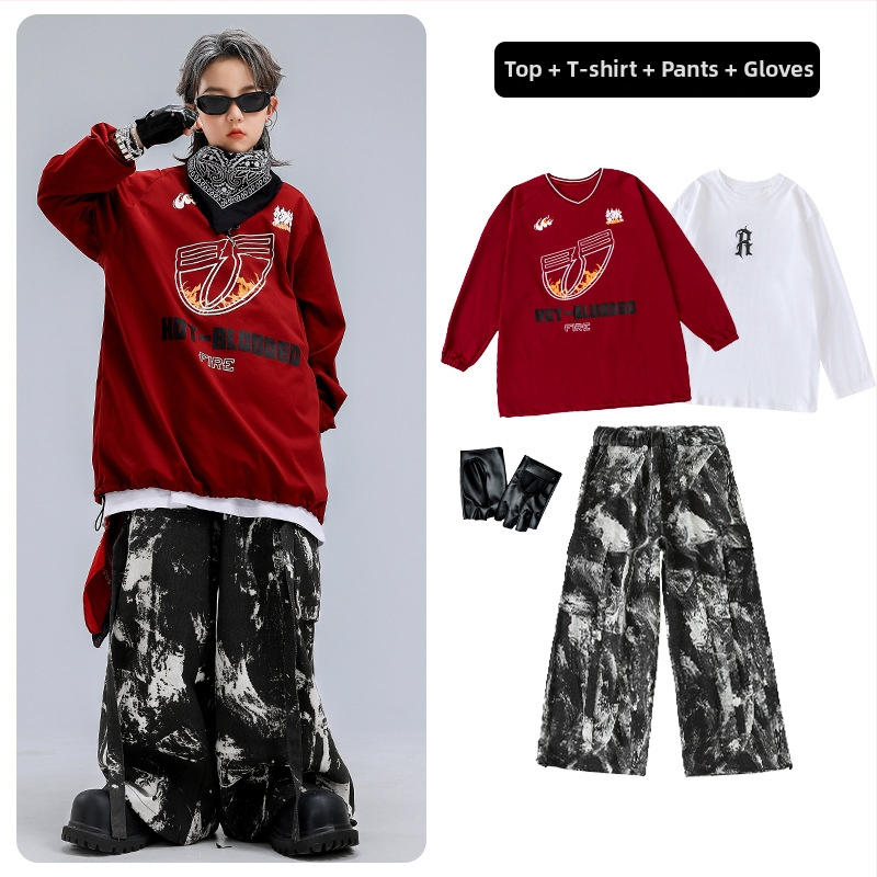 Dječje plesno/scensko odijelo - trendi cool stil, pamuk, dob 8+ godina (iznad 140 cm), jesen 2025