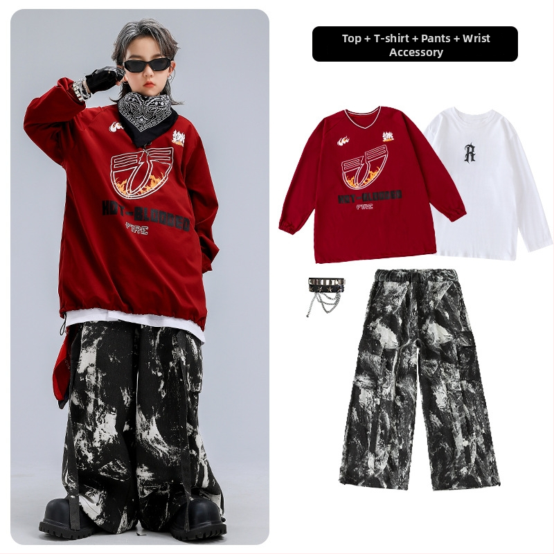 Dječje plesno/scensko odijelo - trendi cool stil, pamuk, dob 8+ godina (iznad 140 cm), jesen 2025