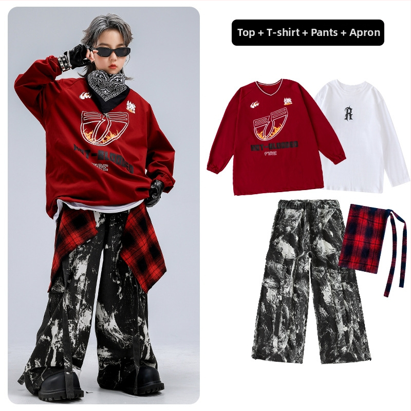 Dječje plesno/scensko odijelo - trendi cool stil, pamuk, dob 8+ godina (iznad 140 cm), jesen 2025