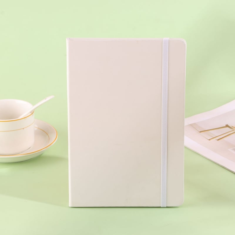 Notebook Fansen — обложка от изкуствена кожа, телено подвързване, Dowling хартия, 50–100 страници