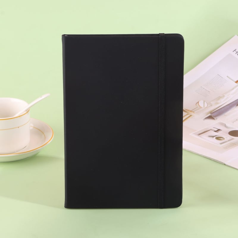 Notebook Fansen — обложка от изкуствена кожа, телено подвързване, Dowling хартия, 50–100 страници