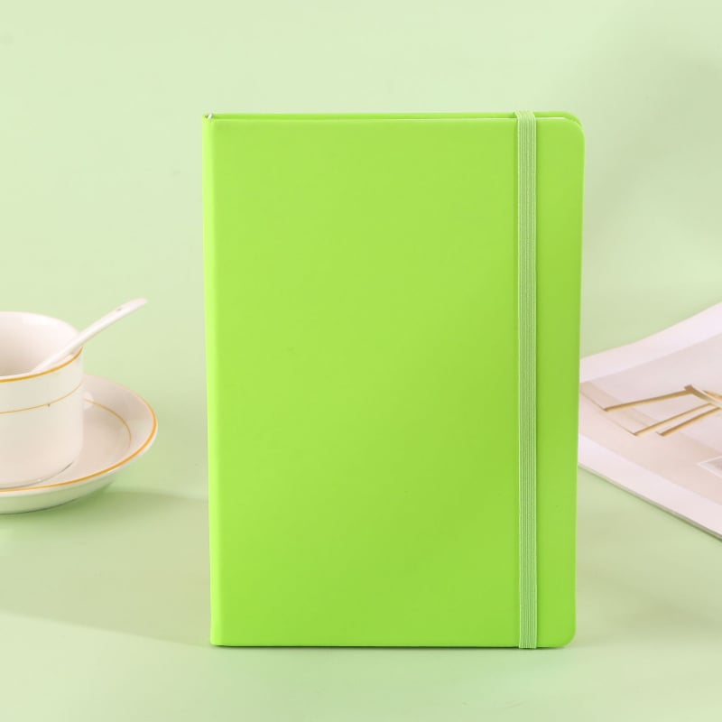 Notebook Fansen — обложка от изкуствена кожа, телено подвързване, Dowling хартия, 50–100 страници