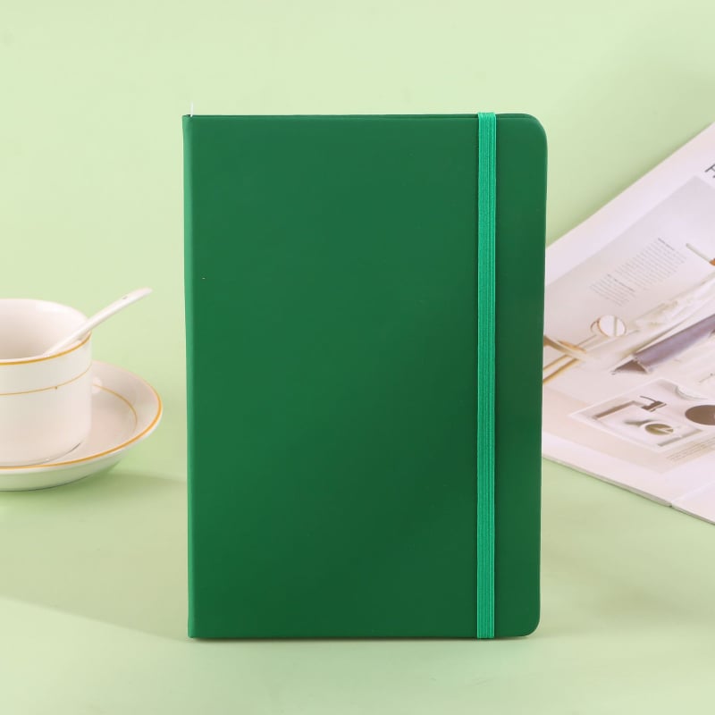 Notebook Fansen — обложка от изкуствена кожа, телено подвързване, Dowling хартия, 50–100 страници