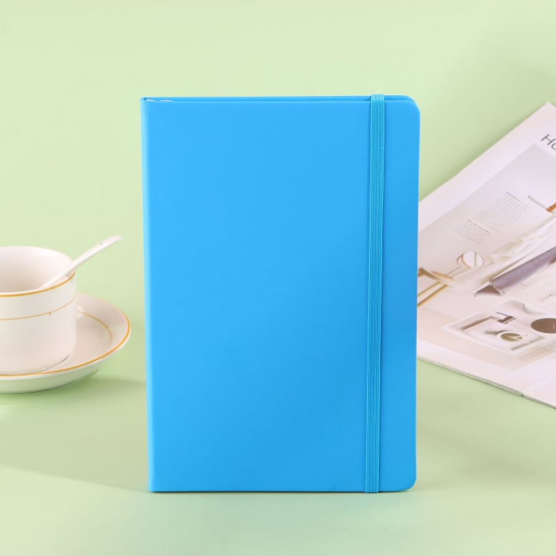 Notebook Fansen — обложка от изкуствена кожа, телено подвързване, Dowling хартия, 50–100 страници