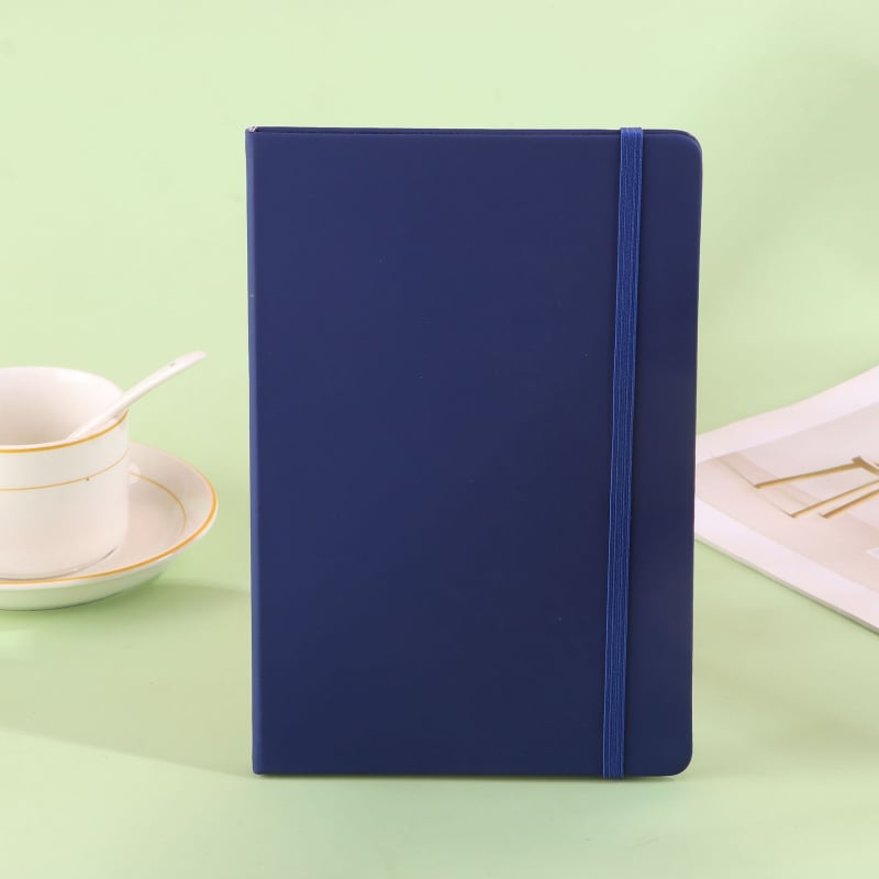 Notebook Fansen — обложка от изкуствена кожа, телено подвързване, Dowling хартия, 50–100 страници