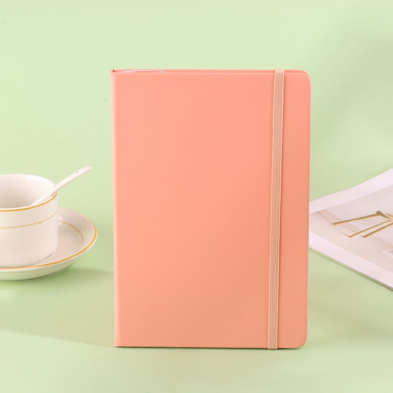 Notebook Fansen — обложка от изкуствена кожа, телено подвързване, Dowling хартия, 50–100 страници