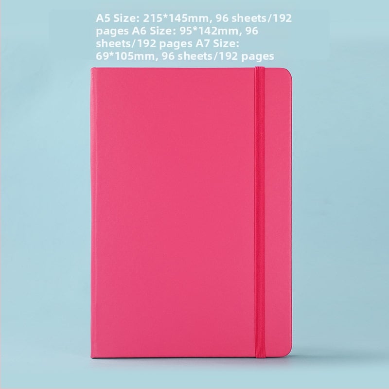 Бележник с обложка от имитационна кожа, подвързване с лепило, дървесна хартия, 80 g, 50-100 страници, стил Бизнес офис