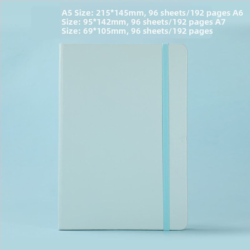 Бележник с обложка от имитационна кожа, подвързване с лепило, дървесна хартия, 80 g, 50-100 страници, стил Бизнес офис