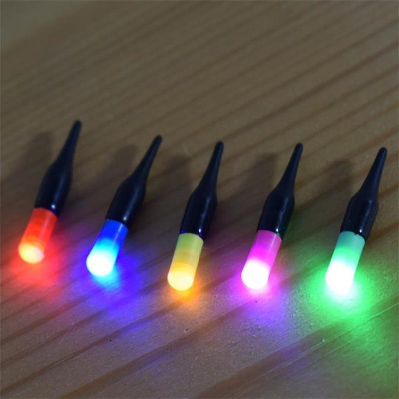 LED svjetlo za plovak za ribolov, plastični plovak s promjenom boje, okomit drift, Jietuo Fishing Gear
