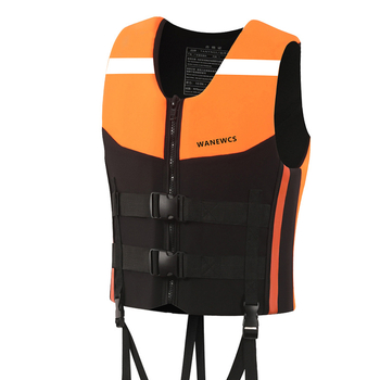 Жилет за възрастни за спасяване – 150 кг плавучност, модел 3001, марка WANEWCS, преносим, възможна персонализация, подходящ за риболов, дрифт, корабоплаване и сърфинг