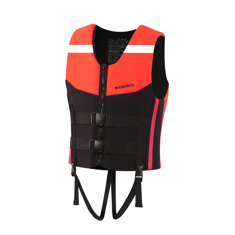 Жилет за възрастни за спасяване – 150 кг плавучност, модел 3001, марка WANEWCS, преносим, възможна персонализация, подходящ за риболов, дрифт, корабоплаване и сърфинг