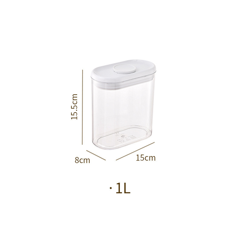 Kutija za čuvanje hrane – plastična, ovalni oblik, kapacitet 1–2 L, 90 komada u pakiranju, 1 sloj, Honey doshiko