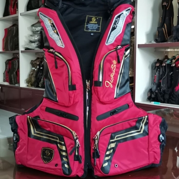 Унисекс спасителен жилет за морски и скално-риболовен спорт – бързосъхнещ, дишащ, издръжлив найлон, Jiarest