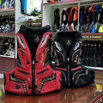 Унисекс спасителен жилет за морски и скално-риболовен спорт – бързосъхнещ, дишащ, издръжлив найлон, Jiarest