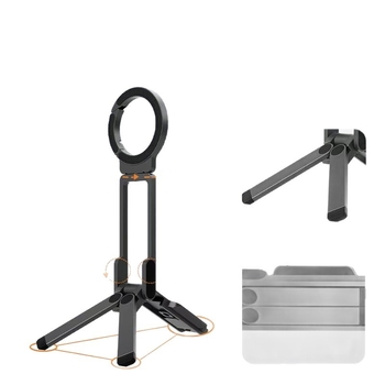 Селфи стик с държател за телефон - въртящ се, преносим, универсален, персонализируем, за пътуване и стрийминг на живо