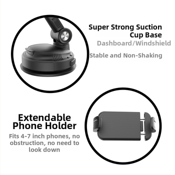 Suport pentru telefon auto – Keji Dream, ABS, personalizare disponibilă, etichetare privată licențiată (ABS; personalizare; etichetare privată licențiată)