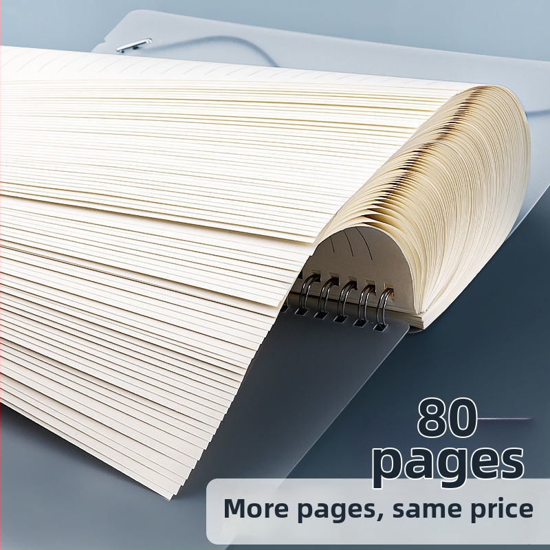 Τετράδιο σπιράλ με πλέγμα γραμμών και οριζόντιες γραμμές, παχιά έκδοση για γυμνάσιο-λύκειο και εξετάσεις εισαγωγής μεταπτυχιακών