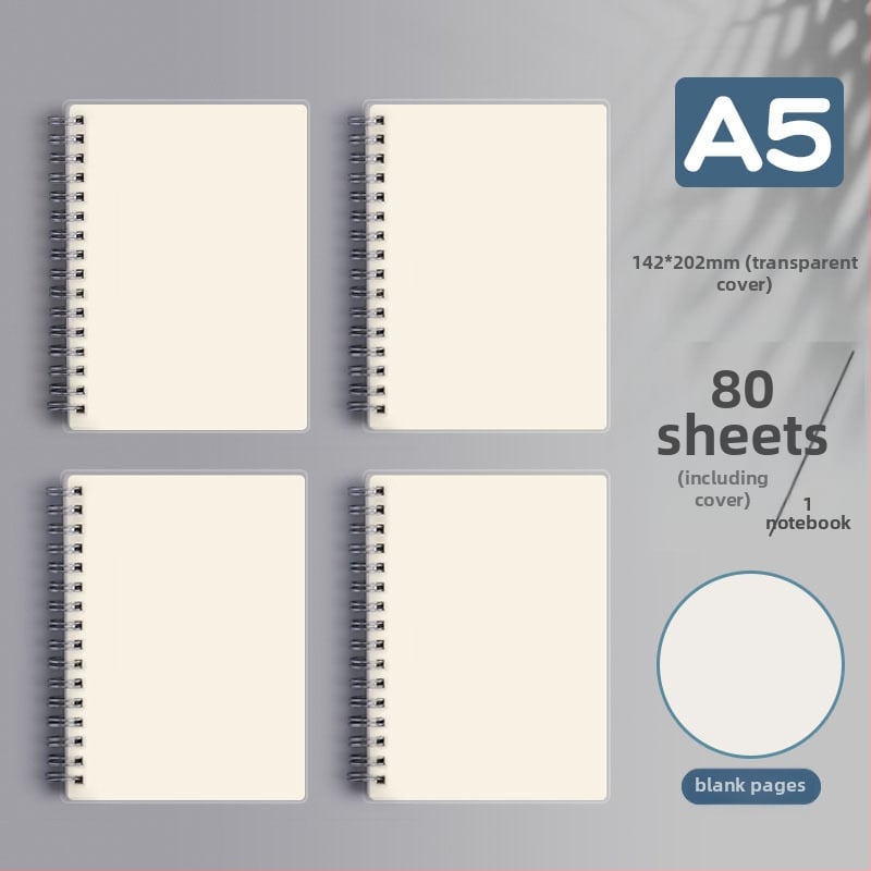 Τετράδιο σπιράλ με πλέγμα γραμμών και οριζόντιες γραμμές, παχιά έκδοση για γυμνάσιο-λύκειο και εξετάσεις εισαγωγής μεταπτυχιακών