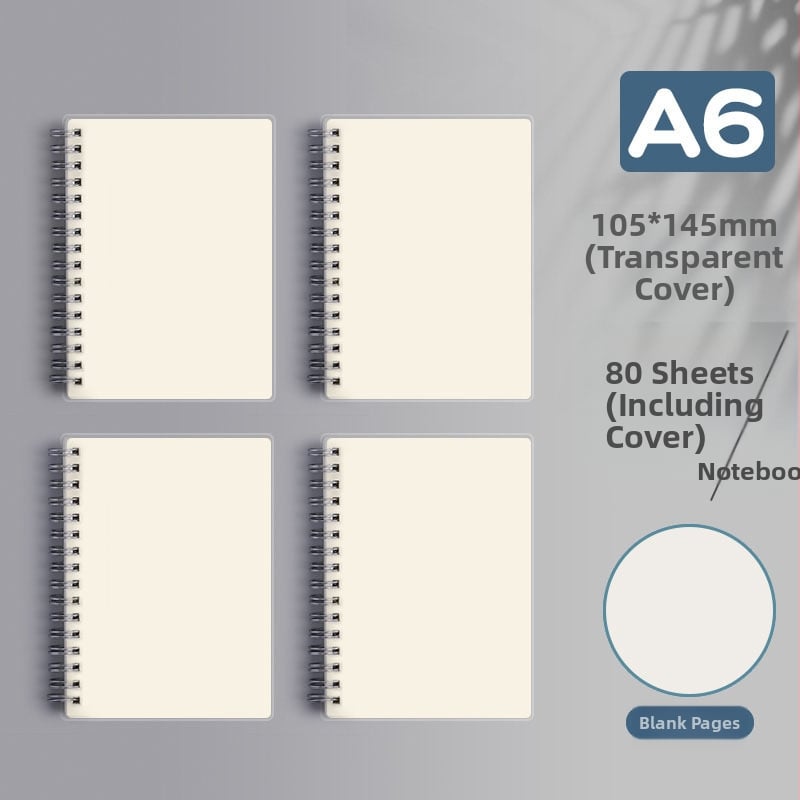 Τετράδιο σπιράλ με πλέγμα γραμμών και οριζόντιες γραμμές, παχιά έκδοση για γυμνάσιο-λύκειο και εξετάσεις εισαγωγής μεταπτυχιακών