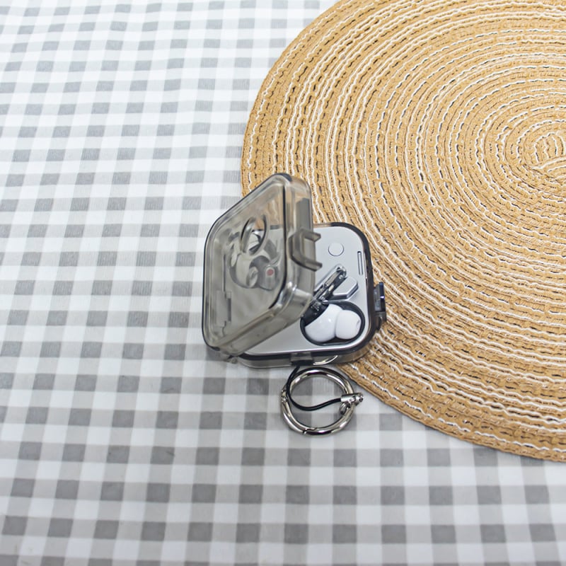 Carcasă TPU de protecție pentru Nothing Ear(3), carcasă rigidă turnată prin injecție, acoperire totală, stil personalizabil