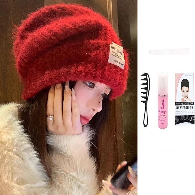 Koni Wig Hat – kapa‑perika za žene; duga ravna kosa; materijal kose High-Temperature Silk; prirodni stil; nije za bojanje ili trajnu