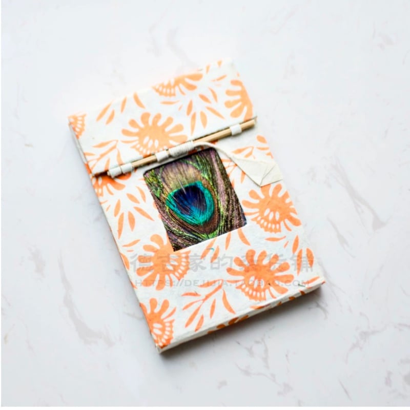 Дневник със страници от сламна хартия, PP обложка, DIY комплект, без марка, стил 11408890