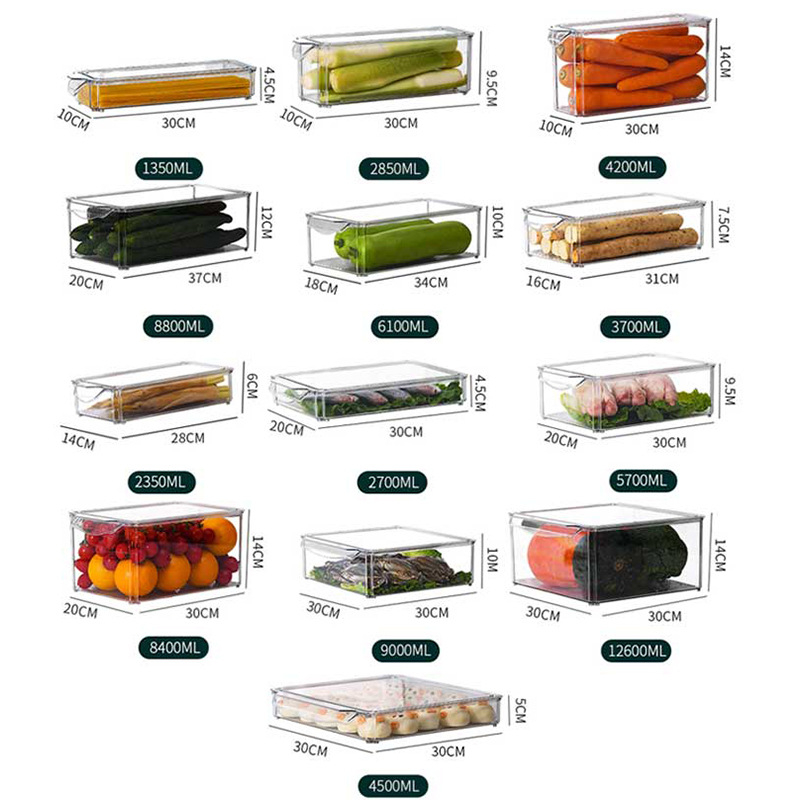 Кутия за съхранение в хладилник, модерен стил, пластмасов материал, марка Zhang gong