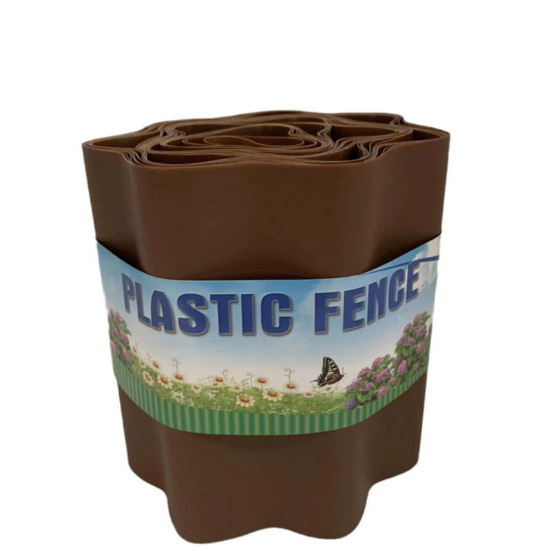 Hengxing PP műanyag kertészeti kerítés — hullámos kerítés, elválasztó szalag, gyep szegély