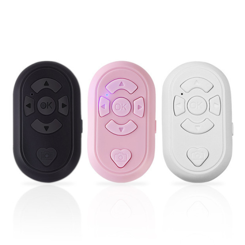 Ax-1 Diaľkové ovládanie videa pre mobilný telefón, Bluetooth do 10 m, Batéria 130 mAh, ABS puzdro, Režim tlačidového ovládania