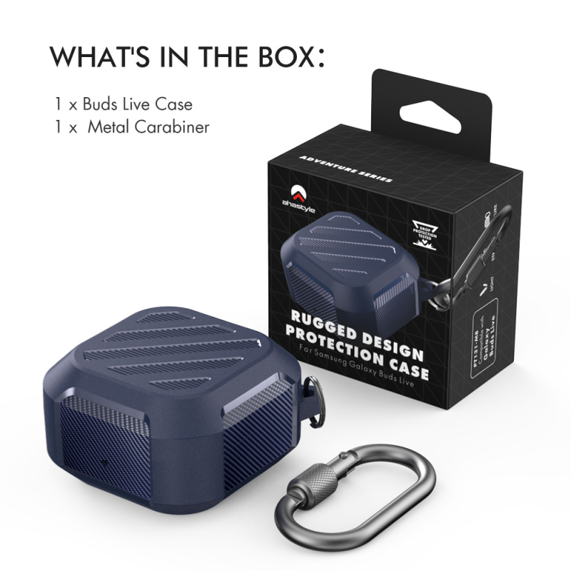 Carcasă TPU pentru Samsung Buds Live/FE și Buds Pro (2 & 2 Pro) – husă dură, embossing, personalizabilă, compatibilă cu modelele Samsung.