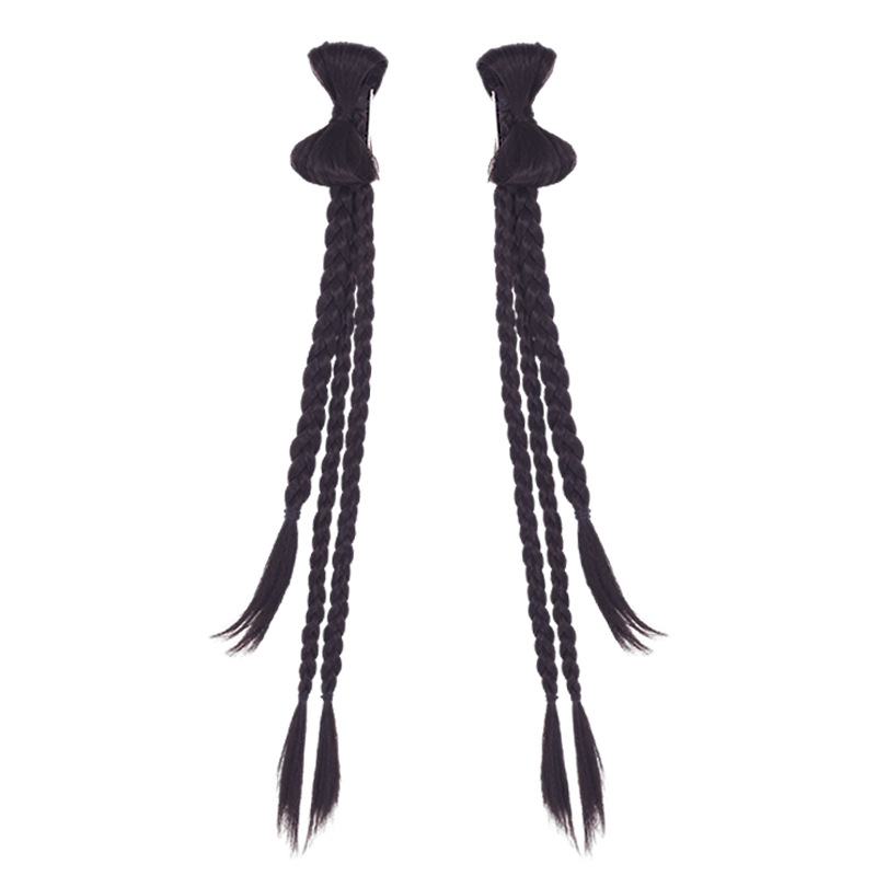 Perika s ponytailom, vlakna visoke temperature, bojanje bez topline, mehanička obrada, za žene