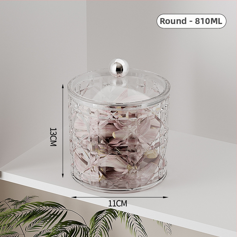 Plastična cilindrična posuda za čuvanje hrane, kapacitet 800–1000 ml, opcije kutija 60/80/100/140, mogućnost prilagodbe